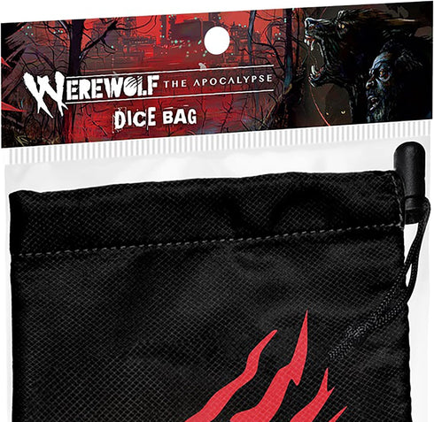 Werewolf: The Apocalypse 5th Edition Roleplaying Game Dice Bag - RPG Accessory to Protect, Hold & Transport Dice