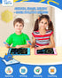 TEKFUN 2 Pack LCD Writing Tablet for Kids, 8.5 Inch Blue+Pink Doodle Board with Lanyard, Educational Toddler Toys