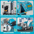Set 3 HAPYAD AUTO-Lift Function Garbage Truck Toys Metal Cab, Trash Truck Toy with Lights and Sounds Includes
