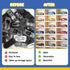 Threehoney 2 24 1: 64 Pcs Space Toy Cars Wheels Display Case Scale Model Cars Display Shelf Wooden Wall Mounted Die