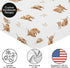 Sweet Jojo Designs Fitted Baby Crib Sheets (Boho Highland Cow) for Boys or Girls, Infant Nursery, Toddler Room
