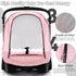 Coz(Pink) Waterproof Baby Car Seat Cover Compatible with Doona Car Seat and Stroller,Patented Windproof Car Seat Canopy