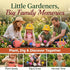 Set 3-8, Kids Gardening Outdoor Tools with Adorable Sun Protective Hat & Bunny Apron, Carrot-Shaped Shovel Rake Trowel