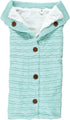 Hudson Baby Unisex Baby Sherpa Knitted Baby Lounge Stroller Wrap Sack, Mint, One Size by Hudson Baby