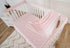28" 52", Cozy 3D American Baby Company Heavenly Soft Chenille Fitted Crib Sheet x Warm and Neutral Chenille Sheet, Pink