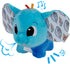Lamaze Puffaboo Elephant Baby Toy, Soft Squeaky Elephant with Crinkly Ears for Sensory Play