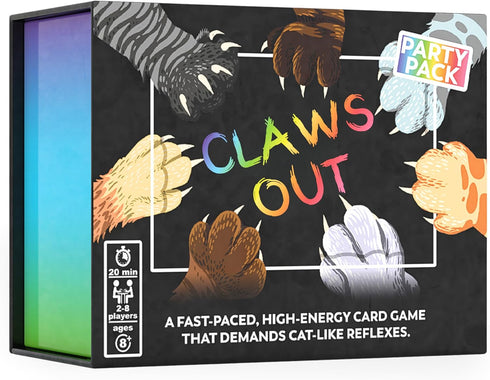 Claws Out Fun Card Game - Hilarious, Fast and Fun Card Game