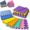 16 Tiles with Borders | 12" x 12" Baby Play Mat Foam