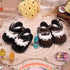 1 15cm 17cm Pair Cute Shoes, Mini PU Leather Princess Shoes Replacement for Doll Accessories, Suitable for Dolls
