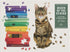Galison Queen of The Stacks Set of Two Puzzle Set, Multicolor