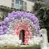 102PCS 18In 12In 10In 5In NISOCY Pastel Purple Balloons Arch Garland Kit, Light Purple Lilac Lavender Balloons