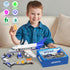 City Passenger Airplane Building Set, Compatible with Lego Plane Blocks Toy, Fun Airport Gift