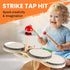 Set, 8 1 18 2 3 4 5 6 iPlay, iLearn Toddler Wooden Drum Kids Musical Instruments Toy, in Percussion Drum Kit