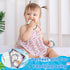 2ooya 2Pcs Summer Silicone Teether Toys for Babies - Ocean Beach Themed Teething Ring Infant Soft Teethers, Toddler