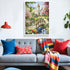 500 Gifts,20.5x15 Puzzles for Adults Pieces,Charming Lakeside Church Puzzle for Adults,Beautiful Flower & Parrot Jigsaw