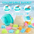 3-10, 3 Pack 24 Dreamon Beach Toys for Kids Collapsible Sand Toys Include Foldable Buckets, PCS Beach Mold and Shovels