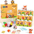 Air Dry Clay Kits -12 Boxes Modeling Magic Clay for Kids,Animal Theme