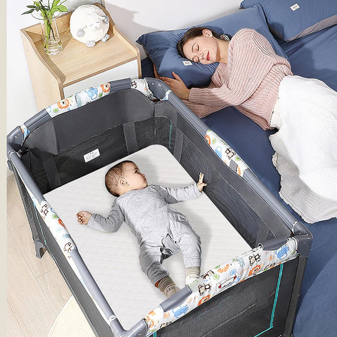 Babe/ANGELBLISS 20" 33" 2'' Baby Bassinet Mattress Topper Compatible with Mika Micky/Baby Delight/Pamo Bassinet