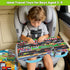 6 Pack 2-4, 3D 3-5, Set Elfew Car Sticker Books for Toddlers Reusable Puffy Vehicle Stickers for Boys Construction