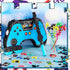 Meooeck 90 Video Game Party Favors, Game Controller Piñata, Blindfold, Confetti, Keychain, Gamer Birthday Decorations