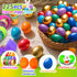 Ulosharky 225Pack Prefilled Easter Eggs with Toys Inside for Easter Egg Hunting Basket Stuffers, Surprise Plastic Eggs