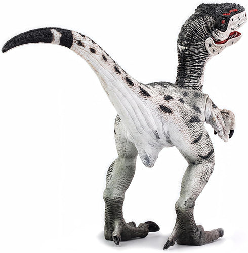Gemini&Genius Velociraptor Dinosaur Toy for Kids, Realistic Raptor Action Figure with Movable Jaw and Hands