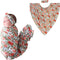 Posh Peanut Swaddle Blanket + Headband Set - Soft Newborn Swaddle Doubles