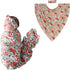 Posh Peanut Swaddle Blanket + Headband Set - Soft Newborn Swaddle Doubles