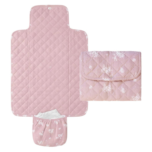 Portable Diaper Changing Pad - Waterproof Travel Baby Changing Mat - Foldable