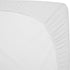 TL Care Supreme Mini Crib Sheet, 100% Natural Cotton Jersey Knit, White, 24" x 38", Soft Breathable