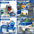 3 4 5 6 deAO Airplane Toys for Kids with Trucks, Helicopter,Planes, Signs,Fire Trucks Race Cars and Airport