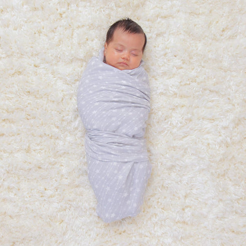 Set Comfy Cubs Muslin Swaddle Blankets and Fitted Crib Sheet