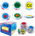 Baby Bath Toys 26pcs Alphabet Letters, Mold Free Floating Bathtub Toys Set with Mesh Bag for Kids Toddlers Ages 2-5 -