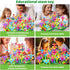 102Pcs Flower Garden Building Toys for Girls Age 3-7, Upgrade DIY Stacking Toys, STEM Educational Toddler Toys