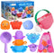 9 PCS Baby Bath Toys for Kids Ages 1-3, Mold Free Toddler