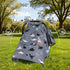 2 Car Seat Cover Baby, Carseat Covers Baby with Layers Breathable Zipper Windows, Windproof Infant Car Seat Cover