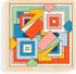 Galison Frank Lloyd Wright Imperial Hotel – 2 in 1 Sliding Wood Tile Puzzle Featuring Iconic Design
