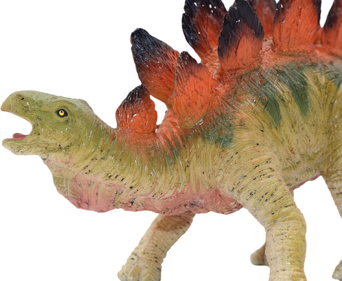 Gemini&Genius Stegosaurus Toy for Kids, Dinosaur Action Figure, Sculpting & Texture Dino Collection, Great Gift for Kids
