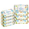 HAPPY BUM Baby Wipes - Unscented Baby Wet Wipes, 8 Packs, 640 Count
