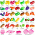 100 2 3 4 5 Shemira PCS Cutting Play Food Toy for Kids Kitchen, Pretend Food Toys for Toddlers, Play Kitchen Toys
