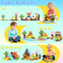 158PCS 1Inch 3D 3 -12 Magnetic Blocks- Magnetic Cubes Dinosaur World for Kids STEM Construction Toys - Learning