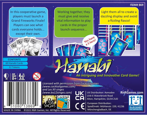 R&R Games Hanabi Strategy Game