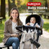 Mommy SURDOCA Stroller Hooks, Large Stroller Hooks for Bags, Universal Stroller Clips and Hooks, Hook for Stroller