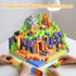 Minoskia 150 3-5 4-6 5-7 6-8 Magnetic Blocks, PCS Magnetic Building Blocks Sensory Toys for Year Old Boys Girls Easter