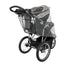 Nuby Rain Weather Shield for Jogging Stroller, Clear Stroller Cover with Storage Pocket