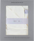 2 Set, Ely's & Co. Cotton Knit Jersey Swaddle Blanket and Beanie Baby Hats Gift Large Receiving Blanket (Ivory)