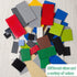 Classic Building Plate, 60pcs Random Mixed Colour Base Plates Compatible with Lego Parts