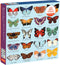 Mudpuppy Butterflies of North America 500 Piece Family Jigsaw Puzzle, Recognizable Butterflies Puzzle