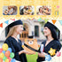 Emoin Graduation Bear Plush, 11.8'' Graduation Stuffed Animal Bear with Cap, Gift for Boys and Girls