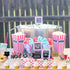 Movie Night Cupcake Toppers Decoration Pack of 24 Glitter Cake Toppers for Birthday Party Baby Shower Theme Supplies